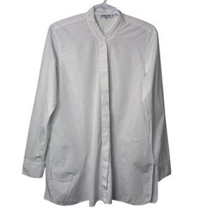 Helmut Lang with long sleeve button-down poet blouse size M
